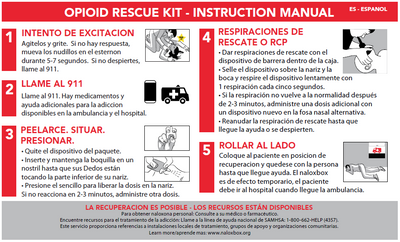 Overdose Response Instruction Booklet